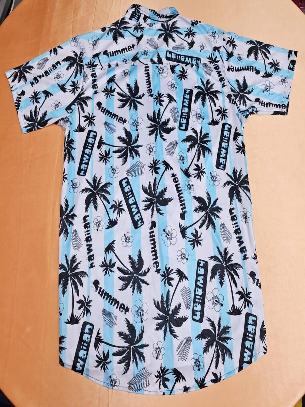 Summer Casual Apparel Shirt (Light Blue)