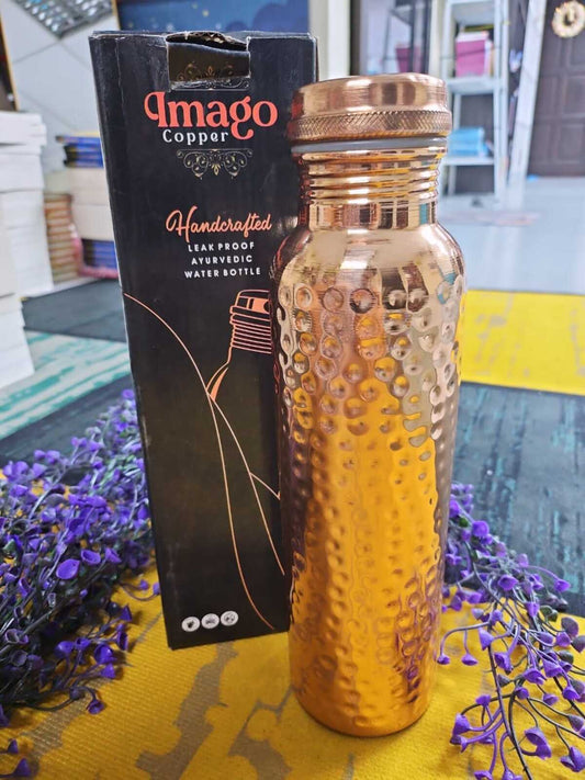 Pure Copper Water Bottle 1 Litre