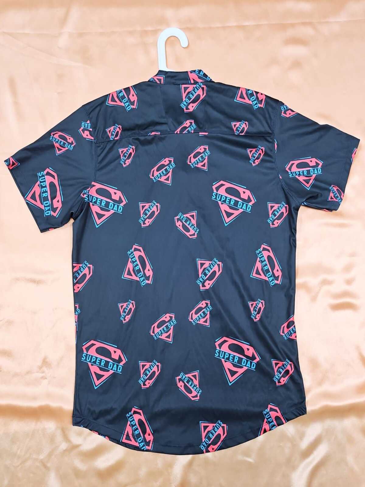Men's Shirt - Superman Design (Black)