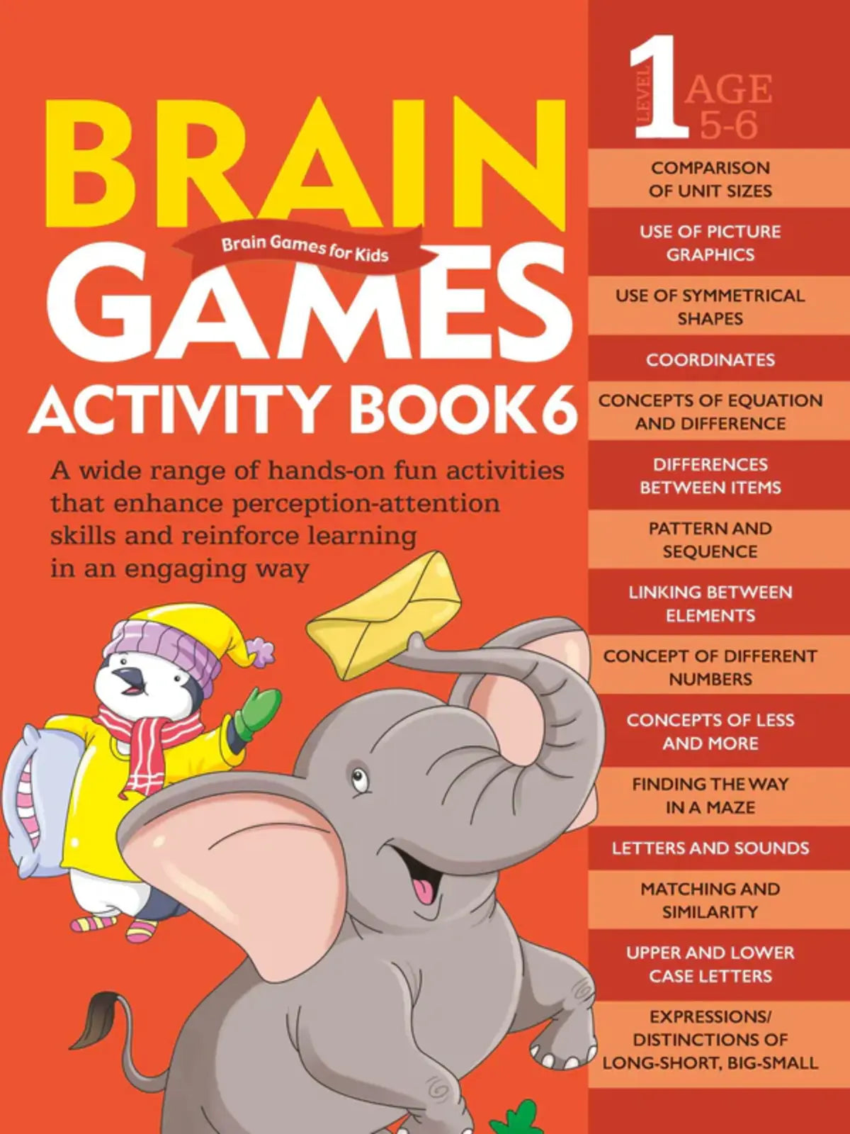 Brain Games for Kids : Brain Games Activity Book Level 1