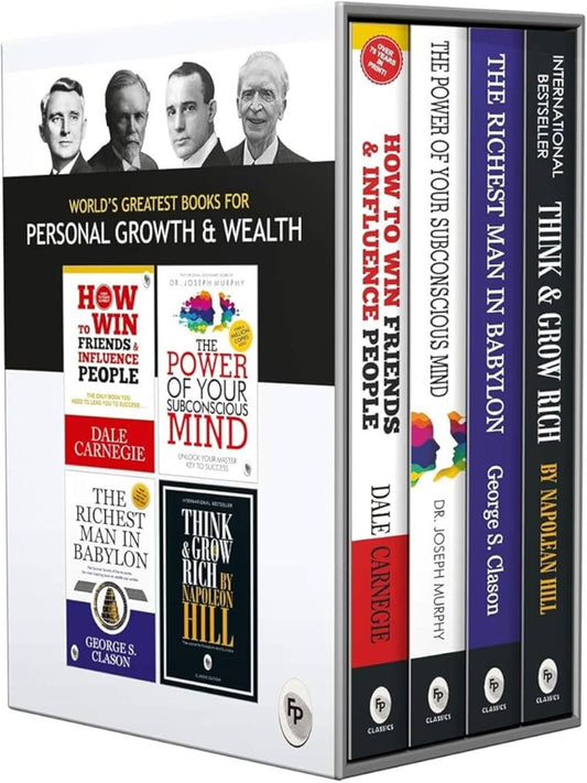 World's Greatest Books For Personal Growth & Wealth (4 In 1)