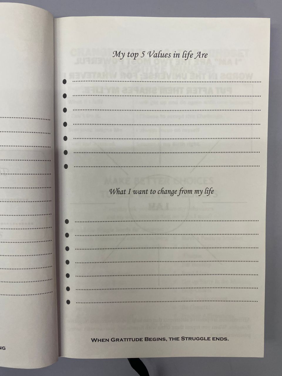 Gratitude Journal