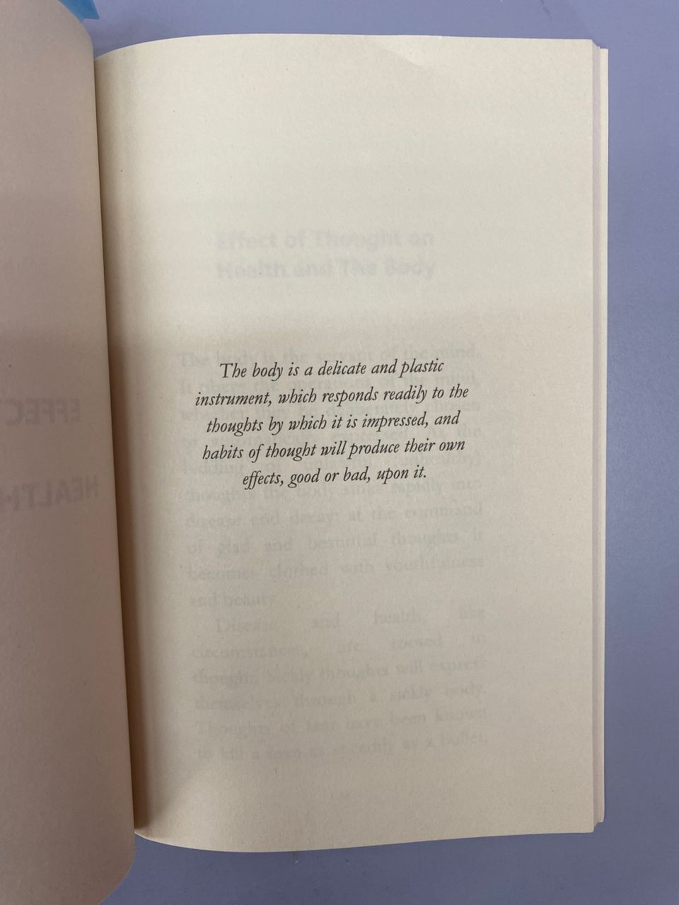 As A Man Thinketh