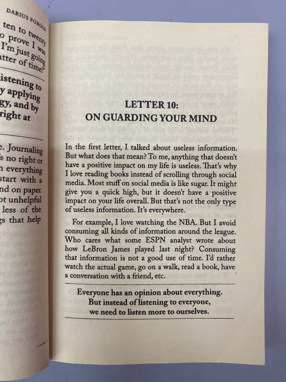 Focus On Matters