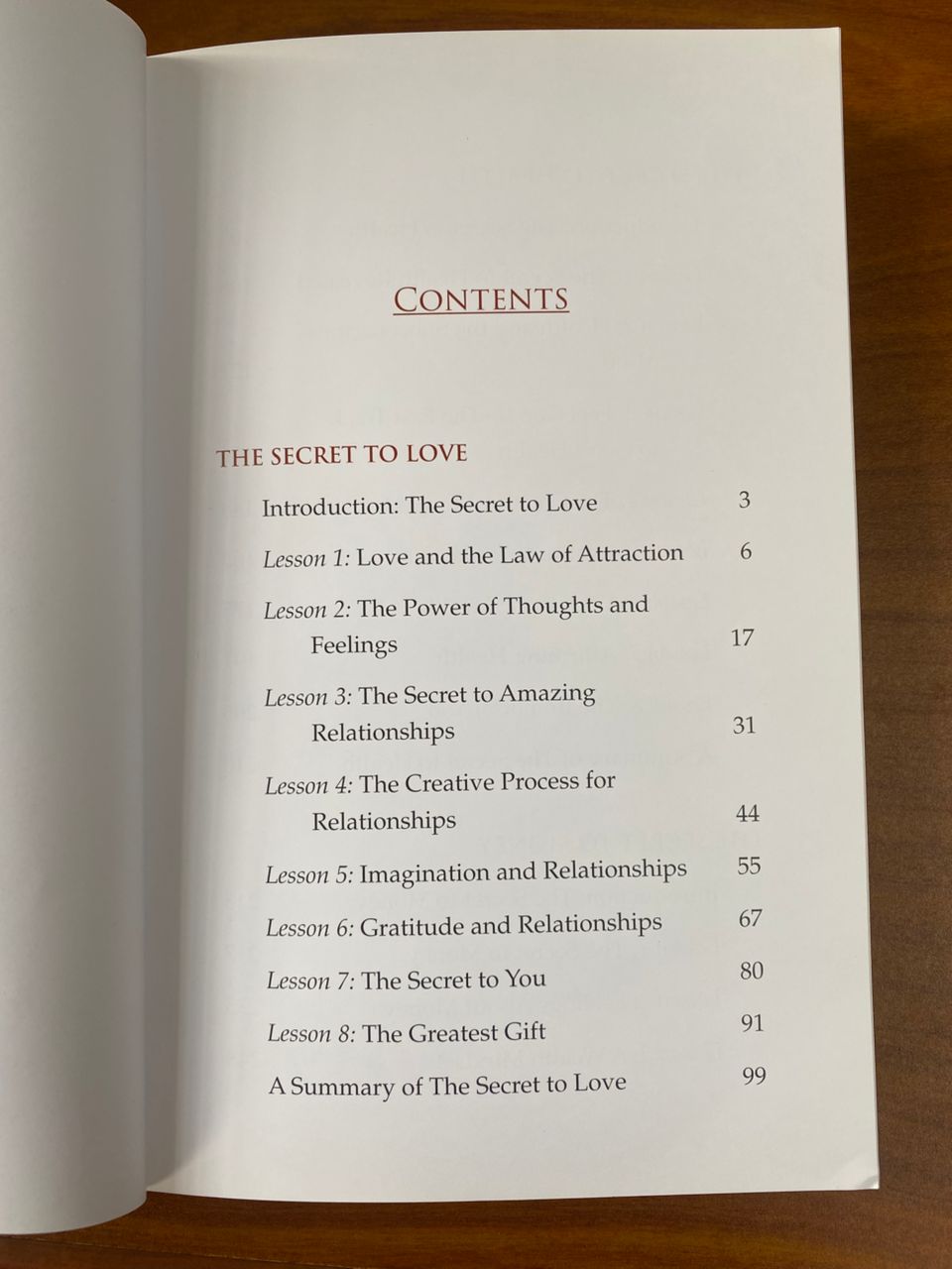 Secret To Love, Health & Money
