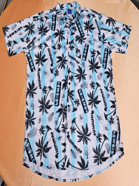 Summer Casual Apparel Shirt (Light Blue)