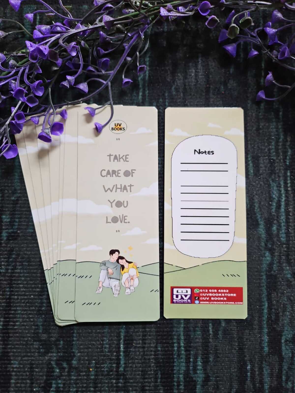 Bookmark - Take Care of What You Love (English)