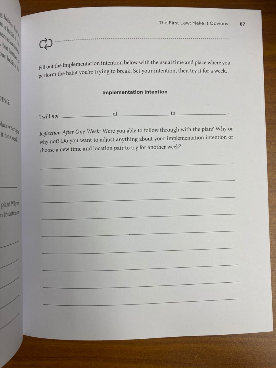 The Atomic Habits Workbook